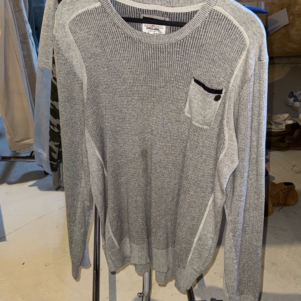 Classic Gray Crewneck Sweater by Goodfellow & Co.